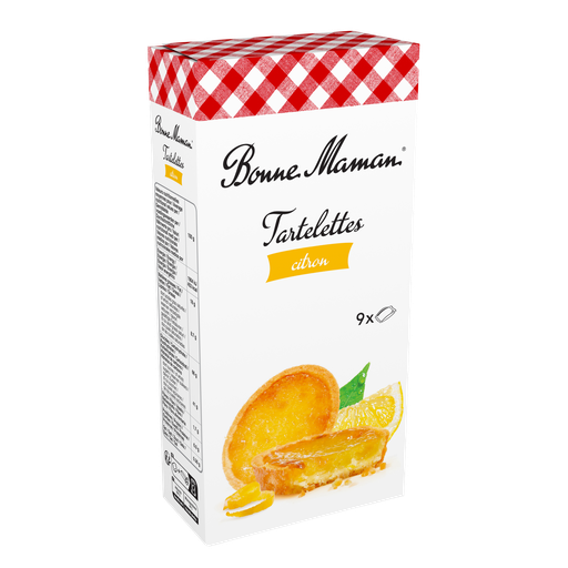 [13085] Bonne Maman Tartlet - Lemon X 12 X 125g