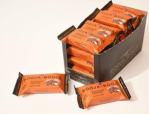 [10268] Booja Booja Vegan Chocolate Truffles - Hazelnut Crunch 2pc (23g)