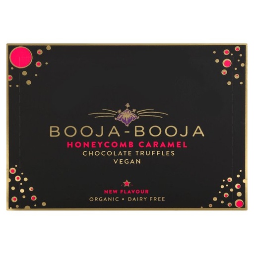 [10272] Booja Booja Vegan Chocolate Truffles - Honeycomb Caramel 8pc (92g)