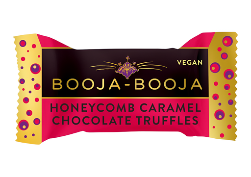 [10887] Booja Booja Vegan Chocolate Truffles - Honeycomb Caramel 2pc (23g)