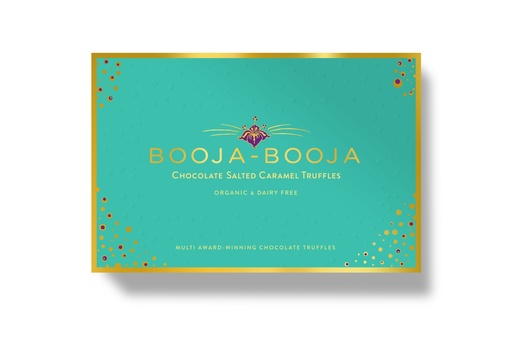 [10895] Booja Booja Vegan Chocolate Truffles - Chocolate Salted Caramel 16pc (184g)