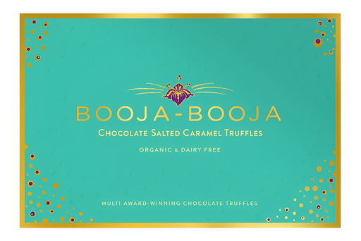 [10895] Booja Booja Vegan Chocolate Truffles - Chocolate Salted Caramel 16pc (184g)