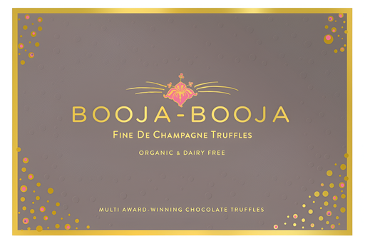 [10896] Booja Booja Vegan Chocolate Truffles - Fine de Champagne 16pc (184g)