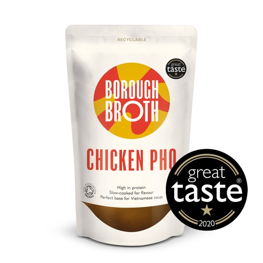 [10345] Borough Broth Organic Broths - Chicken PHO 400g