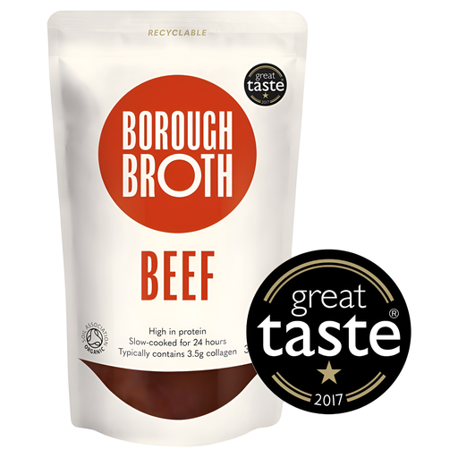 [10349] Borough Broth Organic Broths - Beef Bone Grass-Fed 324ml