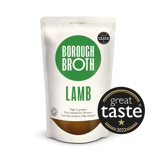 [10857] Borough Broth Organic Broths - Grass-Fed Lamb 324g