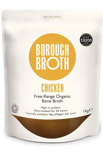 [12369] Borough Broth Organic Broths - Free Range Chicken 1kg