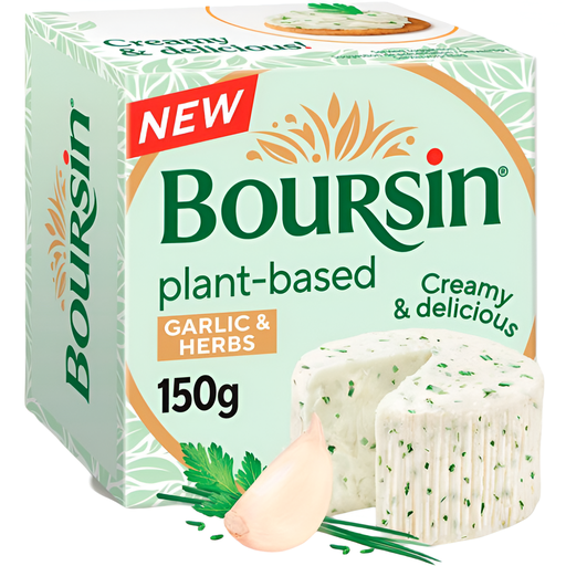 [12095] [25% OFF] Boursin - Plant Based Garlic and Herb 150g