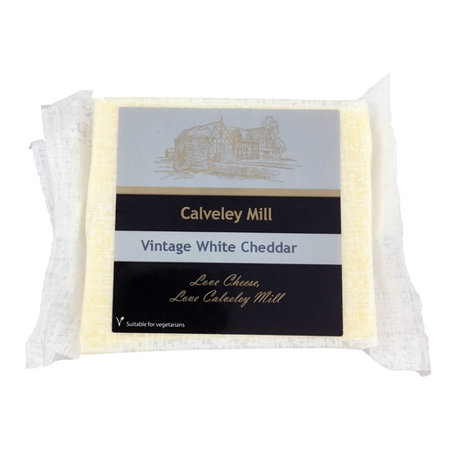 [3702] Calveley Cheddar Block - SMALL Vintage 150g