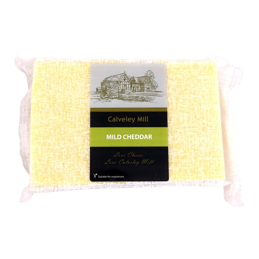 [3845] Calveley Cheddar Block - LARGE Mild 280g