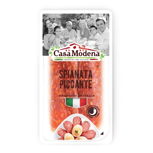 [10085] Casa Modena Italian Charcuterie - Spianata Spicy 80g