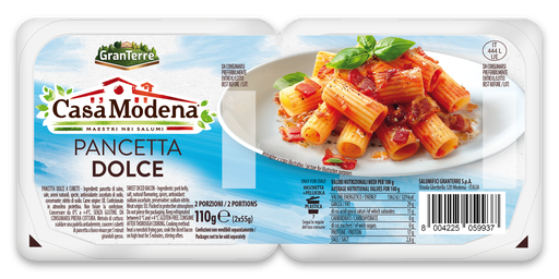 [10385] Casa Modena Italian Diced Pancetta - Sweet 110g