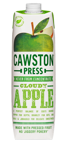 [10386] Cawston Press Juice - Cloudy Apple X 6 X 1L