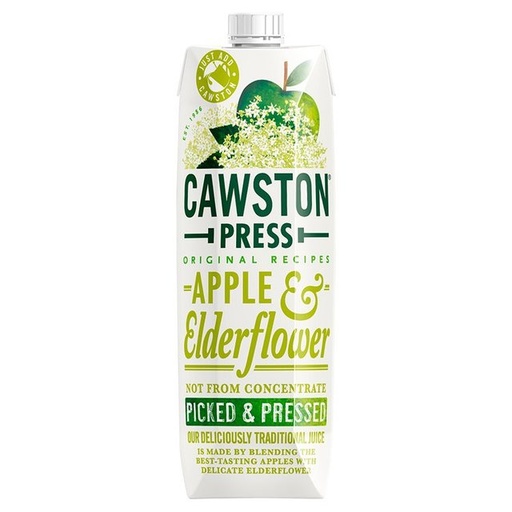 [10389] Cawston Press Juice - Apple & Elderflower X 6 X 1L