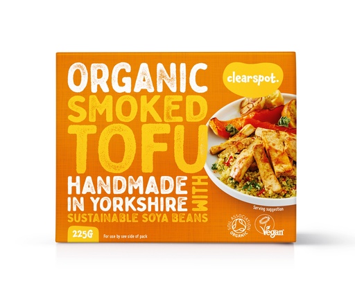 [4465] ClearSpot Organic Tofu - Smoked 225g