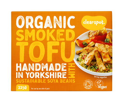 [4465] ClearSpot Organic Tofu - Smoked 225g