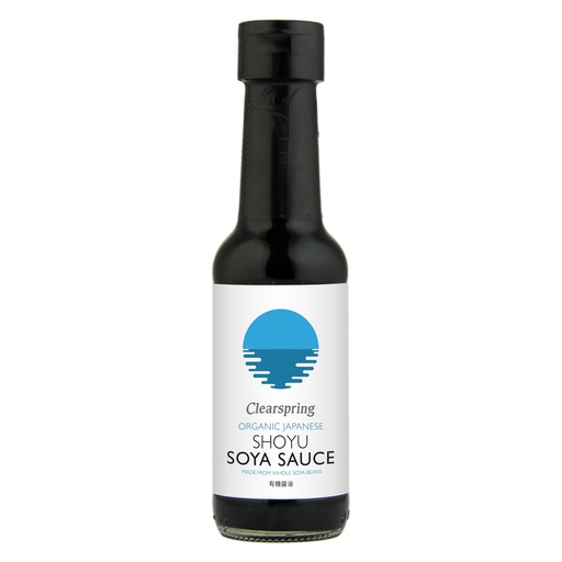 [6687] Clearspring Japanese Seasonings - Organic Shoyu Soya Sauce CS410 X 6 X 150ml