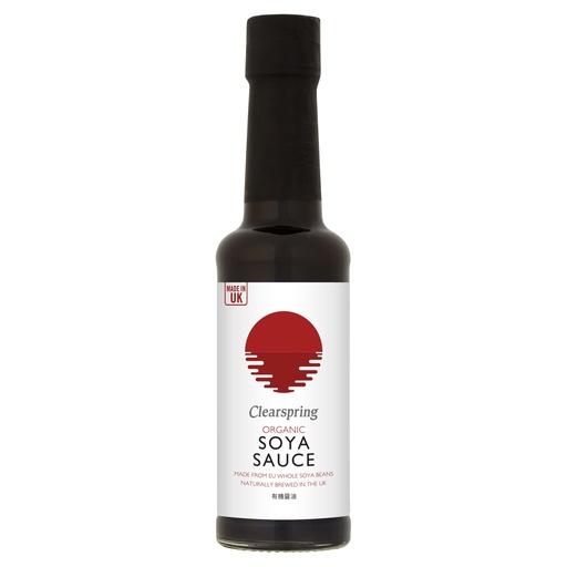 [6692] Clearspring Japanese Seasonings - Organic Soya Sauce TS101 X 6 X 150ml