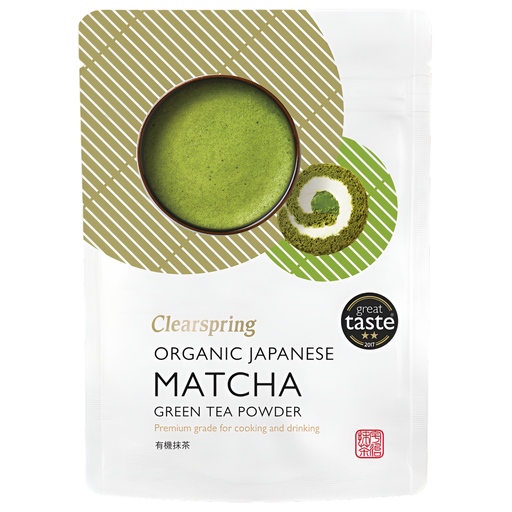 [12088] Clearspring Organic Matcha Powder - Premium Grade Green Tea CS159 X 10 X 40g