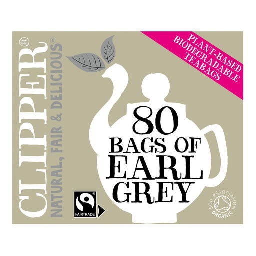 [11571] Clipper Organic Tea - Earl Grey X 6 X 80pc
