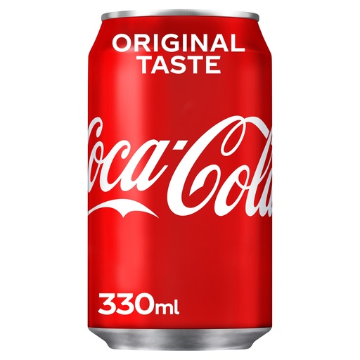 [12890] Coca Cola Soft Drinks - GB CAN Original X 24 X 330ml
