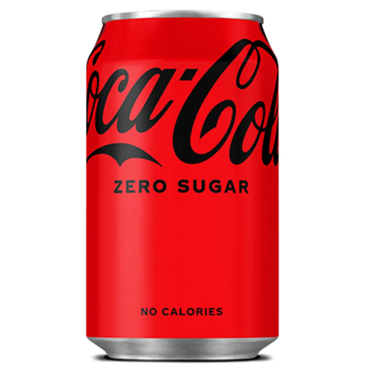 [12893] Coca Cola Soft Drinks - GB CAN Zero Sugar X 24 X 330ml