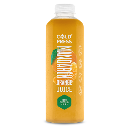 [13281] [20% OFF] Coldpress Fruit Juice - LARGE Mandarin X 6 X 750ml