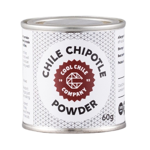[11365] Cool Chile Chilli Powder - Chipotle Powder Tin X 6 X 60g