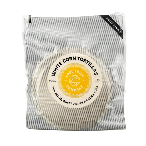 [11356] Cool Chile Corn Tortillas - AMBIENT Corn Tortillas 15cm 300g