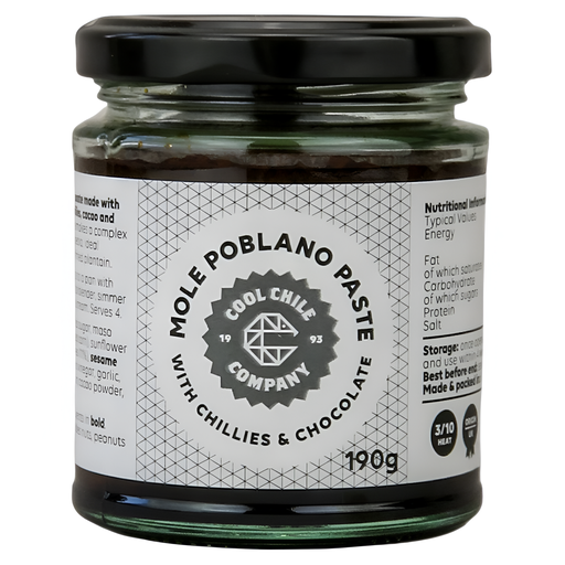 [11764] Cool Chile Ingredients - Mole Poblano Paste X 6 X 190g