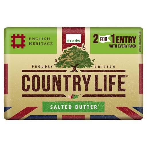 [4369] Country Life Butter - Salted 200g