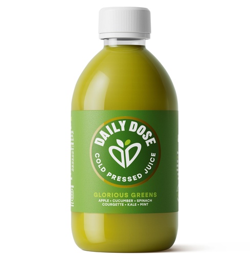 [12990] Daily Dose Cold Press Juice - SMALL Glorious Greens 300ml