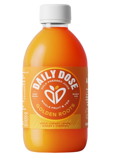 [12992] Daily Dose Cold Press Juice - SMALL Golden Roots 300ml