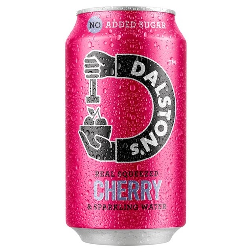 [10405] [20% OFF] Dalstons No Added Sugar Soda - Cherry X 24 X 330ml