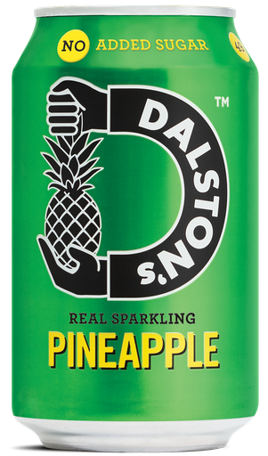 [12852] Dalstons No Added Sugar Soda - Pineapple X 24 X 330ml
