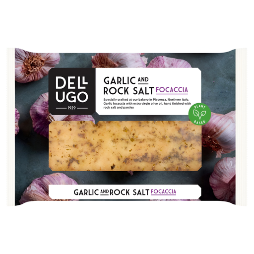 [10635] Dell Ugo Fresh Focaccia - Roasted Garlic 145g