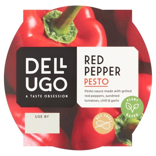 [6777] Dell Ugo Fresh Pesto - Red Pepper 120g