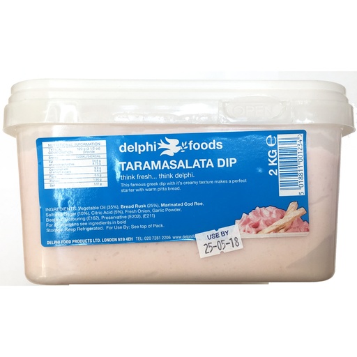 [3162] [PRE ORDER] Delphi Catering - Taramasalata 2KG