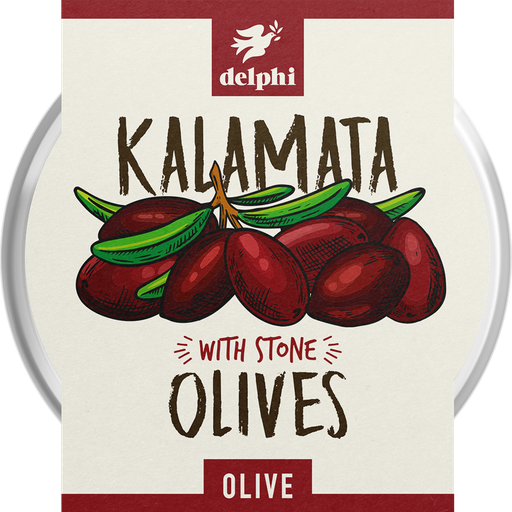 [9135] Delphi Olives & Tapas - Kalamata 160g