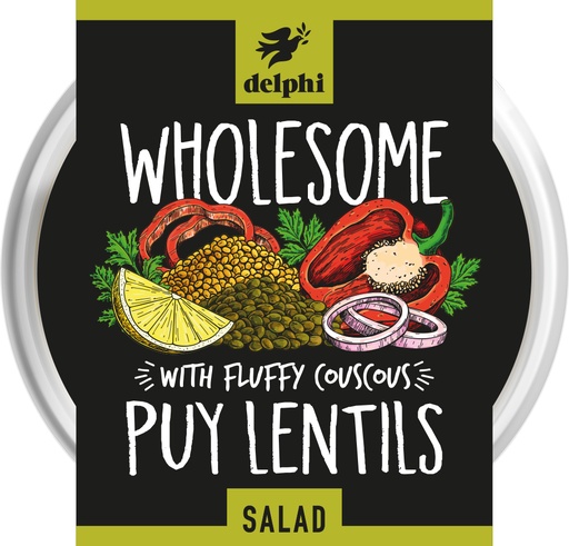 [1257] Delphi Salads - Puylentil & Couscous 185g