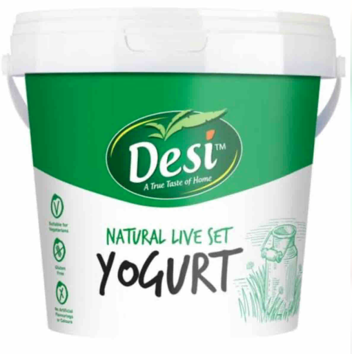 [13720] [PRE-ORDER] Desi Natural Yoghurt - CATERING Whole Milk Live Set 10kg
