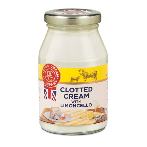 [13380] [20% OFF] Devon Cream Co Clotted Cream - With Limoncello 4% ABV 170g