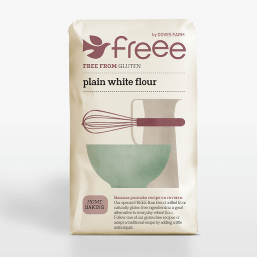 [8132] [15% OFF] Doves Farm Flour - Freee Plain White GF X 5 X 1kg