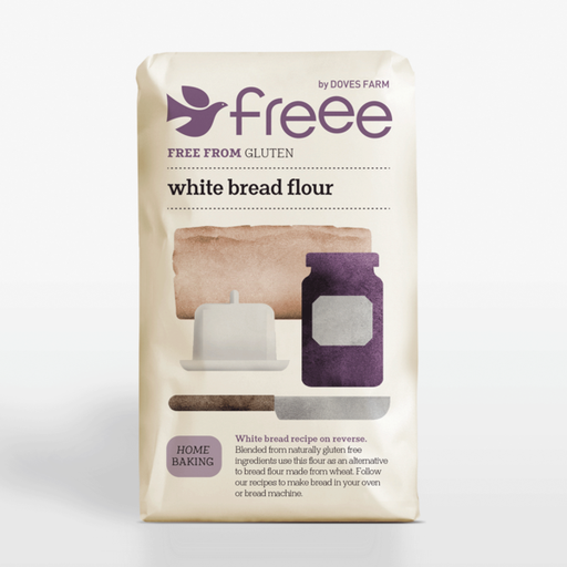 [8134] [15% OFF] Doves Farm Flour - Freee White Bread GF X 5 X 1kg