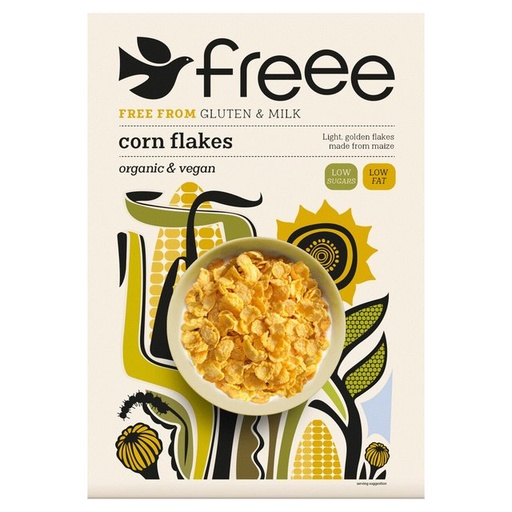 [8331] Doves Farm Gluten Free Cereal - Freee Corn Flakes X 5 X 325g