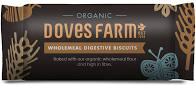 [8291] Doves Farms Biscuits - Wholemeal Digestive Biscuit X 12 X 200g