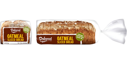 [3816] Dulcesol Bread - Oatmeal Sliced Bread 460g