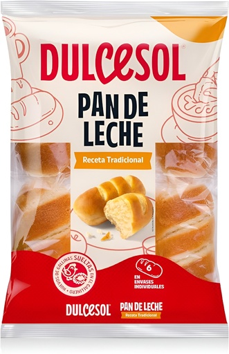 [11840] [SUPPLIER ISSUE] Dulcesol Buns - Traditional Pan De Leche 210g
