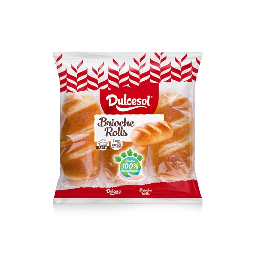 [11840] Dulcesol Buns - Brioche Roll 210g