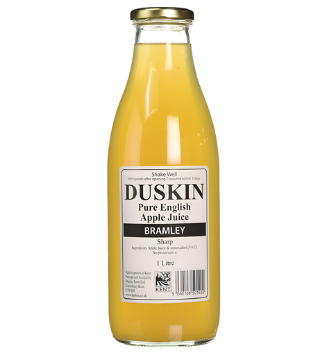 [6140] Duskins Apple Juice - BRAMLEY X 6 X 1L